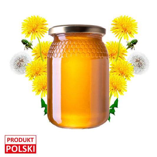 Miod mniszkowy. 59,00 zl/sloik